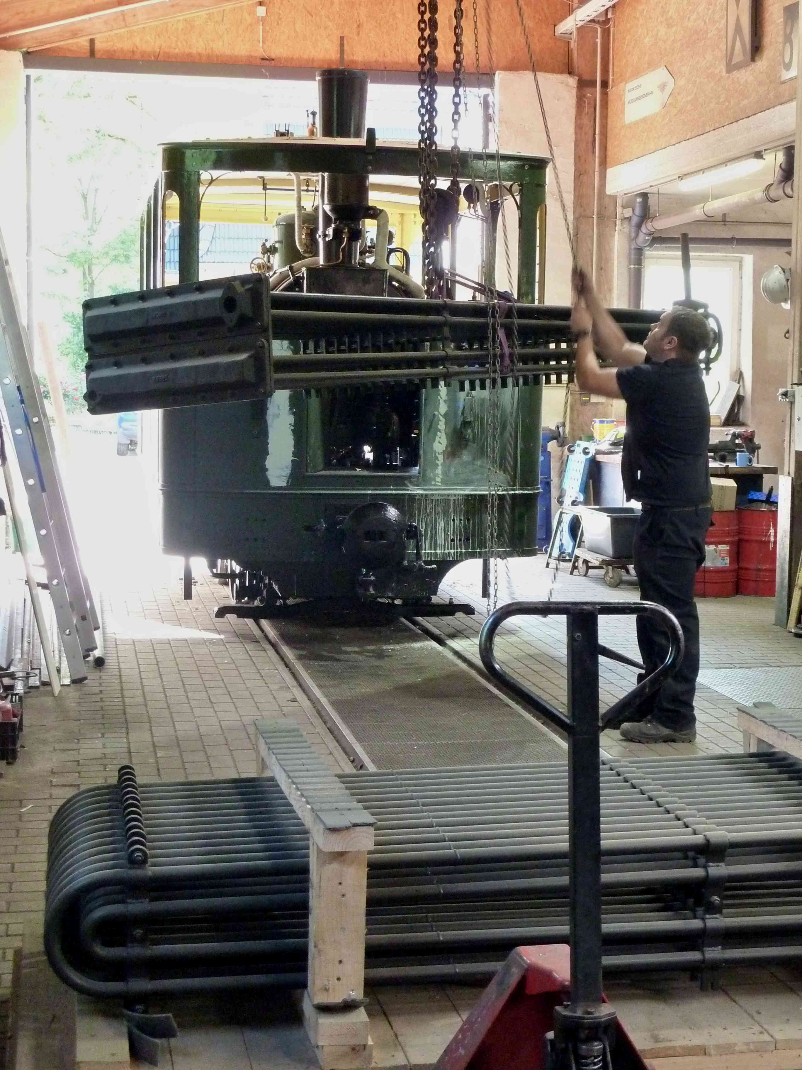 Probemontage Kondensator 1